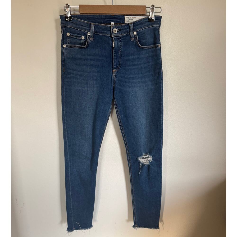 Rag & Bone Women's Cate Mid-Rise Ankle Skinny Jeans Size 27